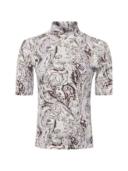 Marc Cain Koszulka Kobiety Bawełna szary, 36. Szare t-shirty damskie Marc Cain, l, bez wzorów, z bawełny, bez kołnierzyka. Za 899.95 zł.