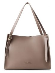 Vince Camuto Torebka "Palermo" w kolorze szarobrązowym - 35 x 27 x 15 cm rozmiar: onesize. Brązowe torebki klasyczne damskie Vince Camuto, bez wzorów, z materiału, bez dodatków. Za 140.53 zł.