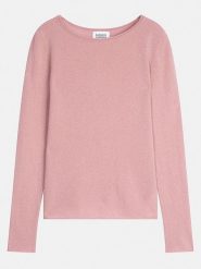 AUTHENTIC CASHMERE Kaszmirowy sweter "Epéna" w kolorze jasnoróżowym rozmiar: S. Różowe swetry klasyczne damskie AUTHENTIC CASHMERE, s, z kaszmiru, bez kołnierzyka. Za 351.38 zł.
