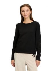 CARTOON Sweter w kolorze czarnym rozmiar: 36. Czarne swetry klasyczne damskie Cartoon, bez kołnierzyka. Za 69.58 zł.
