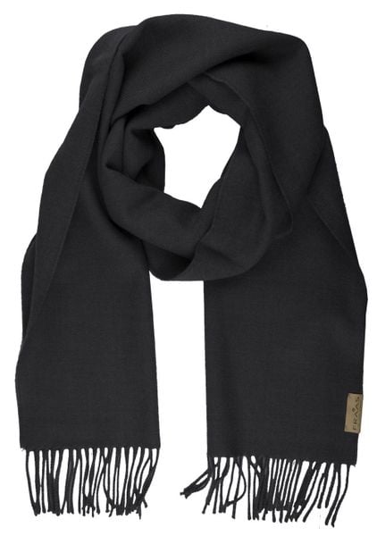 Wełniany Szalik Męski - V. Fraas - Czarny. Czarne szaliki męskie V. Fraas, na zimę, bez wzorów, z materiału. Za 169.00 zł.
