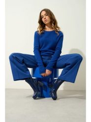 AUTHENTIC CASHMERE Kaszmirowy sweter "Ivy" w kolorze niebieskim rozmiar: XXL. Niebieskie swetry klasyczne damskie AUTHENTIC CASHMERE, xxl, z kaszmiru, bez kołnierzyka. Za 486.95 zł.