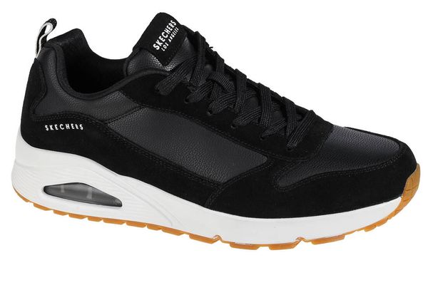 Buty do chodzenia męskie Skechers Unostacre. Białe buty sportowe na co dzień męskie Skechers, na wiosnę, z gumy, bez zapięcia, trekkingowe. Za 299.99 zł.