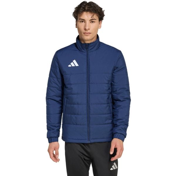 Męska kurtka piłkarska adidas Entrada 26 Light - granatowa. Niebieskie kurtki męskie Adidas, m, bez wzorów, z materiału, sportowe, bez kaptura. Za 239.99 zł.
