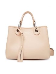 Emporio Armani Torebka EW000361 AF12036 M1332 Brązowy. Brązowe torebki klasyczne damskie Emporio Armani, bez wzorów, ze skóry, bez dodatków. Za 1,209.00 zł.