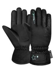 Reusch Rękawiczki funkcyjne "Alice" w kolorze czarnym rozmiar: 5,5. Czarne rękawiczki dziecięce REUSCH, ze skóry, bez ramiączek. Za 83.62 zł.