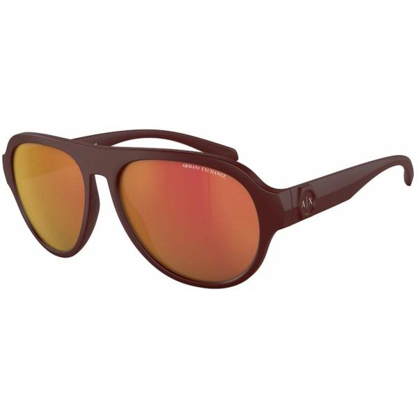 Okulary przeciwsłoneczne Męskie Armani Exchange AX4126SU-82746Q Zdegradowane. Brązowe okulary przeciwsłoneczne męskie Armani Exchange. Za 408.44 zł.