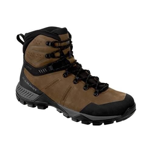 Buty trekkingowe męskie Mammut Mercury Tour Ii High Gtx. Brązowe buty trekkingowe męskie Mammut, z materiału, za kostkę, bez zapięcia, trekkingowe. Za 914.00 zł.