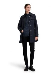 Betty Barclay Płaszcz przejściowy w kolorze granatowym rozmiar: 36. Niebieskie płaszcze damskie Betty Barclay, bez wzorów. Za 229.95 zł.
