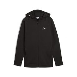 Męska rozpinana bluza z kapturem EVOSTRIPE PUMA Black. Czarne bluzy z kapturem męskie Puma, m. Za 277.99 zł.