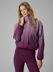 4F Kurtka przejściowa membrana 5000 damska - multikolor M. Brązowe kurtki damskie 4f, m, bez wzorów, z materiału, bez kaptura. Za 349.99 zł.