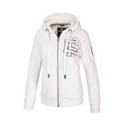 Bluza damska Pitbull rozpinana z kapturem Sherpa Ruffina. Białe bluzy z kapturem damskie PITBULL, xs. Za 269.00 zł.