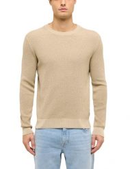 Męski Sweter Mustang Style Edward White Pepper 1017414 3268. Białe swetry męskie Mustang, m, bez wzorów, bez kołnierzyka. Za 139.99 zł.