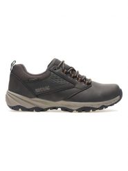 Regatta Buty turystyczne "Amble" w kolorze brązowym rozmiar: 42. Brązowe buty trekkingowe męskie Regatta, z materiału, bez zapięcia, outdoorowe. Za 180.06 zł.