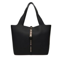 Torebka LOVE MOSCHINO. Czarne torebki klasyczne damskie Love Moschino, bez wzorów, bez dodatków. Za 709.99 zł.