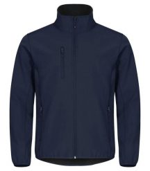 Clique Classic Softshell Jacket – 3-warstwowa, 96% poliester z recyklingu. Niebieskie kurtki softshell damskie CLIQUE, uniwersalny, bez wzorów, z poliesteru, bez kaptura. Za 265.63 zł.