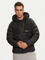 Napapijri Kurtka zimowa Moesa NP0A4I1R Czarny Regular Fit. Czarne kurtki męskie Napapijri, na zimę, l, bez wzorów, z syntetyku, bez kaptura. Za 1,389.00 zł.