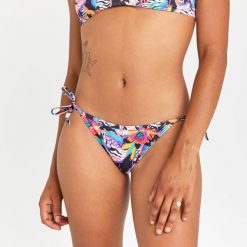 Dół kostiumu kąpielowego surfingowego damski Olaian Sofy Bibi. Bikini damskie OLAIAN, bez wzorów. Za 49.99 zł.