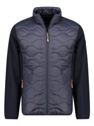 Geographical Norway Kurtka polarowa "Tahito" w kolorze granatowym rozmiar: L. Niebieskie kurtki męskie Geographical Norway, l, bez wzorów, z polaru, bez kaptura. Za 157.35 zł.