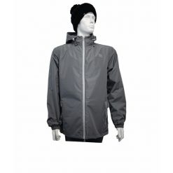 Kurtka wodoodporna Élémenterre Bragg. Szare kurtki damskie Elementerre, l, bez wzorów, z softshellu, bez kaptura. Za 284.50 zł.