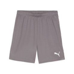 Szorty Puma TeamGloal. Szare szorty męskie Puma, bez kołnierzyka. Za 126.00 zł.