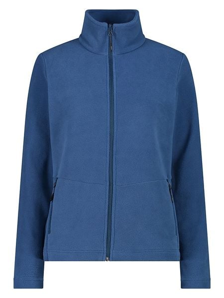 Cmp Kurtka polarowa w kolorze niebieskim rozmiar: 38. Niebieskie kurtki damskie CMP, bez wzorów, z materiału, bez kaptura. Za 104.39 zł.