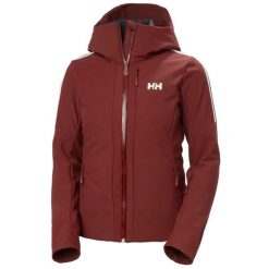 Damska kurtka narciarska 3 w 1 Helly Hansen Avanti. Czerwone kurtki damskie Helly Hansen, na zimę, bez wzorów, z softshellu, bez kaptura. Za 1,836.50 zł.