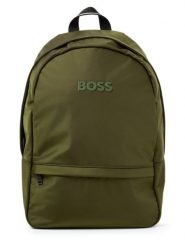 BOSS Plecak Mężczyźni zielony, ONE SIZE. Zielone plecaki męskie Boss, bez wzorów. Za 699.95 zł.