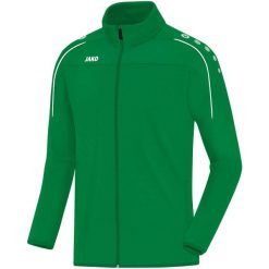 Kurtka Jako d'entraînement Classico. Zielone kurtki męskie Jako, s, bez wzorów, z materiału, eleganckie, z kapturem. Za 197.05 zł.