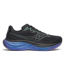 Buty do biegania męskie Saucony Ride 19. Czarne obuwie do biegania damskie Saucony. Za 931.00 zł.