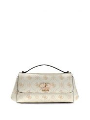 Guess Torebka 183011 Biały. Białe listonoszki damskie Guess, z aplikacjami, ze skóry, bez dodatków. Za 525.99 zł.