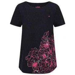 Loap Abana T-shirt damski M — 95% bawełny. Czarne t-shirty damskie ZSPORT, m, bez wzorów, z bawełny, bez kołnierzyka. Za 148.99 zł.