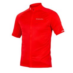 Koszulka Endura Xtract S/s Ii czerwona 2XL. Czerwone t-shirty sportowe męskie ENDURA, s, z poliesteru, bez ramiączek, rowerowe. Za 364.99 zł.