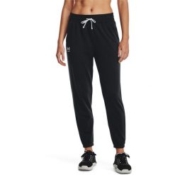 Spodnie Under Armour Rival Terry, Kobiety. Białe spodnie dresowe damskie Under Armour, s, z dresówki. Za 338.00 zł.