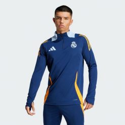 Bluza Real Madrid Tiro 24 Competition Training. Brązowe bluzy bez kaptura męskie Adidas, xl, z materiału. Za 349.00 zł.