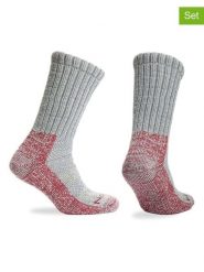 Norfolk Skarpety (3 pary) w kolorze szaro-czerwonym rozmiar: 47-50. Czerwone skarpetki męskie Norfolk, bez wzorów, z materiału. Za 173.99 zł.