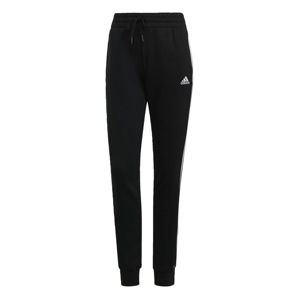 Spodnie adidas Wms French Terry Logo Pants 3 Stripes, Kobiety. Białe spodnie dresowe damskie Adidas, xs, bez wzorów. W wyprzedaży za 176.00 zł.
