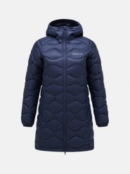 Kurtka narciarska damska Peak Performance Helium Down Parka. Niebieskie parki damskie Peak Performance, xs, bez wzorów, z poliamidu. Za 1,369.00 zł.
