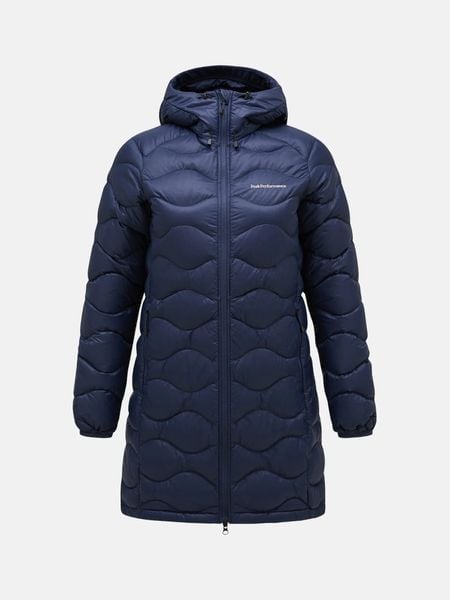 Kurtka narciarska damska Peak Performance Helium Down Parka. Niebieskie parki damskie Peak Performance, xs, bez wzorów, z poliamidu. Za 1,369.00 zł.