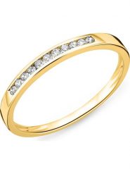 Revoni Złoty pierścionek z diamentem rozmiar: 52. Żółte pierścionki damskie Revoni, z diamentem, złote. Za 1,304.99 zł.