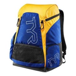 Plecak na basen unisex tyr alliance team backpack 45l. Niebieskie plecaki damskie TYR, bez wzorów, z poliesteru. Za 429.99 zł.