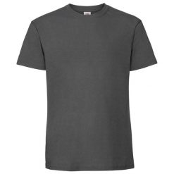 Koszulka Unisex Dla Dorosłych Iconic 195. Zielone bluzki damskie Fruit of the Loom, bez wzorów, bez kołnierzyka. Za 40.99 zł.