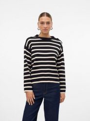 Vero Moda Sweter w kolorze czarnym rozmiar: M. Czarne swetry klasyczne damskie Vero Moda, m, bez kołnierzyka. Za 74.81 zł.