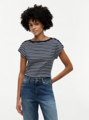 Tommy Hilfiger Koszulka Kobiety Bawełna niebieski|wielokolorowy, XL. Niebieskie t-shirty damskie Tommy Hilfiger, xl, bez wzorów, z bawełny, bez kołnierzyka. Za 229.95 zł.