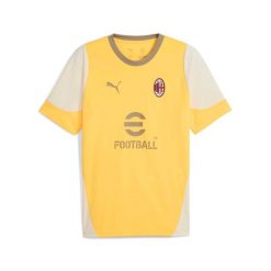 Koszulka treningowa Milan AC 2025/26. Żółte t-shirty sportowe męskie Puma, l, z materiału, bez ramiączek, na fitness i siłownię. Za 222.05 zł.