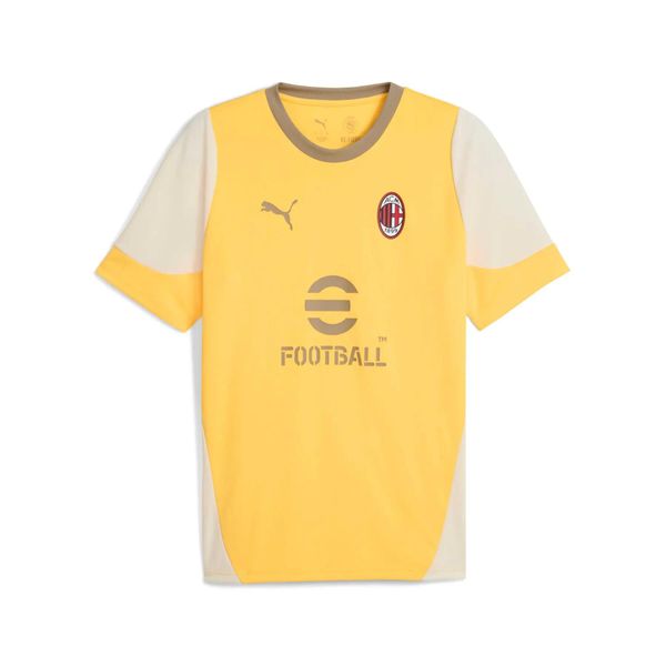 Koszulka treningowa Milan AC 2025/26. Żółte t-shirty sportowe męskie Puma, l, z materiału, bez ramiączek, na fitness i siłownię. Za 222.05 zł.
