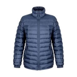 Damska kurtka puchowa Result Ice Bird Padded. Niebieskie kurtki damskie RESULT, bez wzorów, z puchu, bez kaptura. Za 241.00 zł.