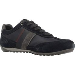 Buty GEOX U WELLS C Niebieski. Szare buty fitness męskie Geox, do biegania. Za 465.00 zł.