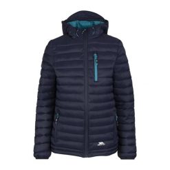 Trespass Lenka - Kurtka damska casual granatowa. Niebieskie kurtki damskie Trespass, bez wzorów, z puchu, bez kaptura. Za 325.99 zł.