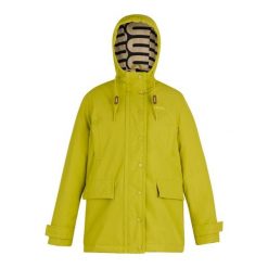 Kurtka Damska Orla Kiely Plain Mid Length Waterproof Jacket. Zielone kurtki damskie Regatta, bez wzorów, bez kaptura. Za 223.99 zł.